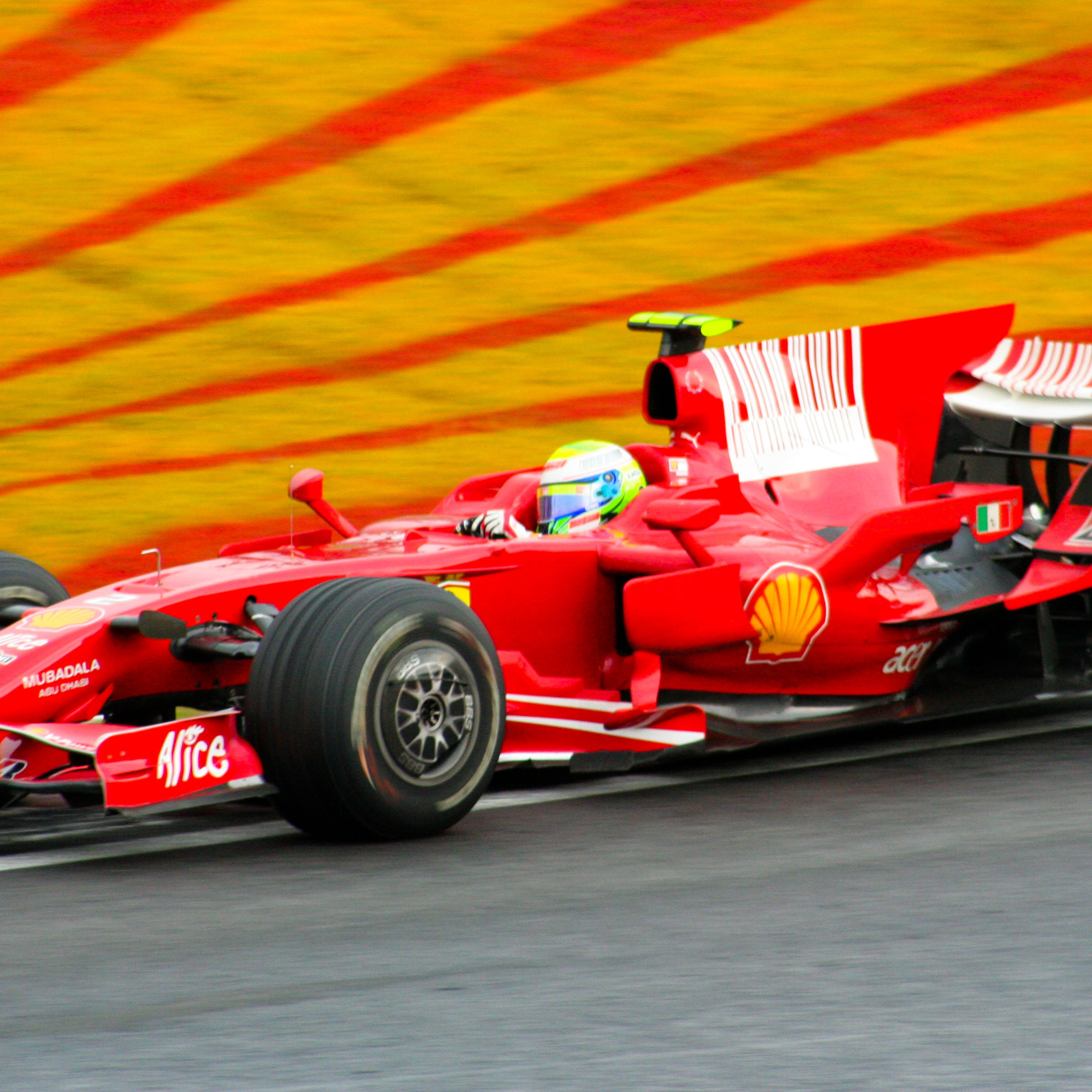 Imagem mostra Felipe Massa no GP de 2008
